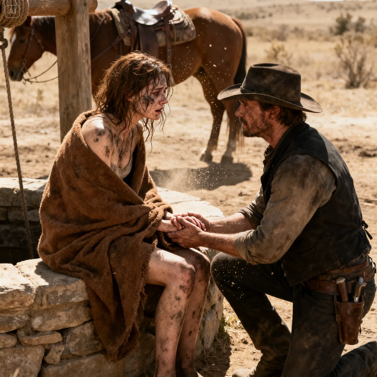 They Took From Her Even the Clothes on Her Back – “I’ll Take You Home,” Said the Cowboy