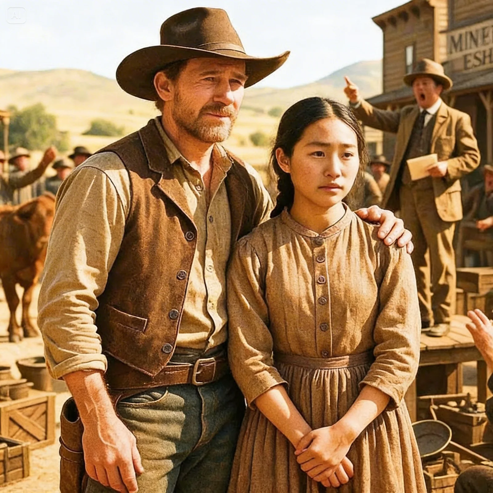 No One Wanted the Chinese Girl at the Auction… Until He Paid $3 and Changed Everything