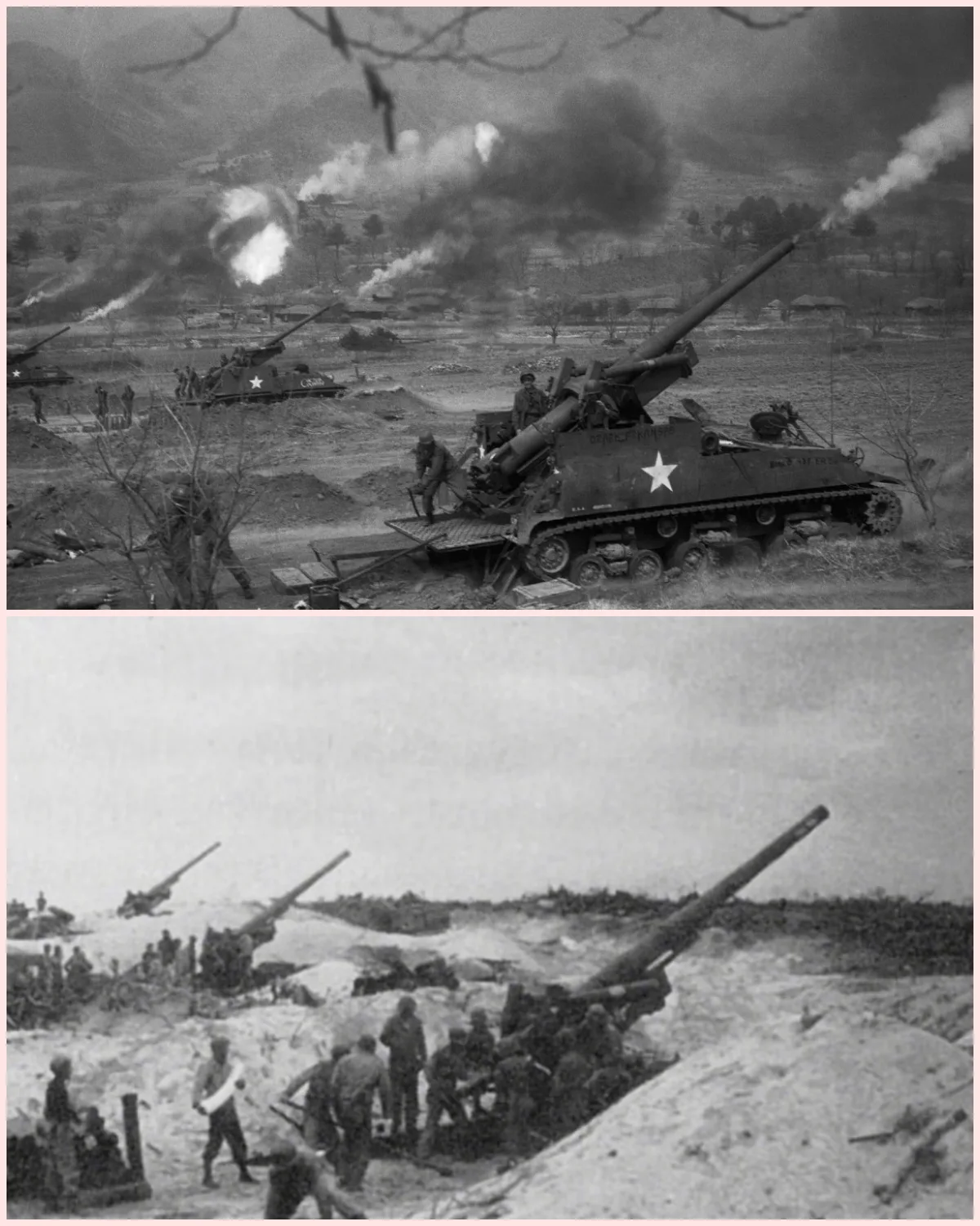 Germans Couldn’t Believe It… 100 American Shells Landed at the SAME Second