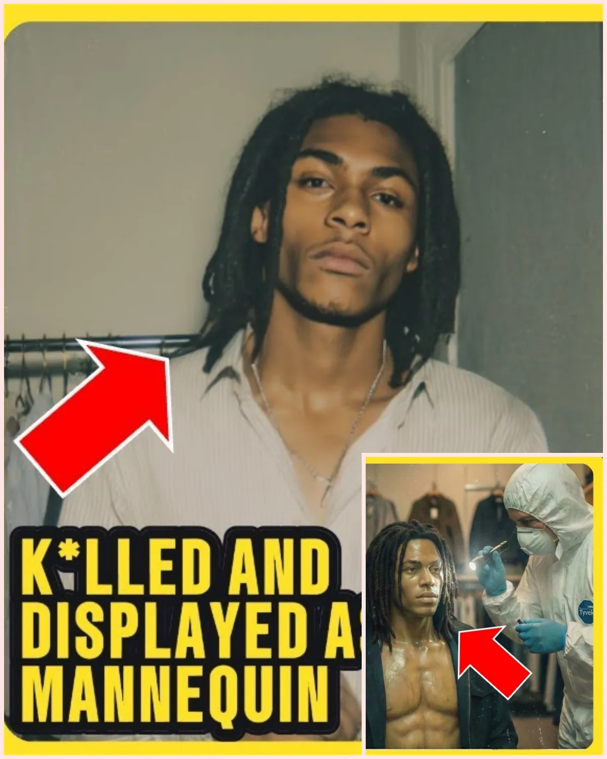 Friends Noticed A Mannequin Looked Identical to Missing Model — When They Touched It They Called 911