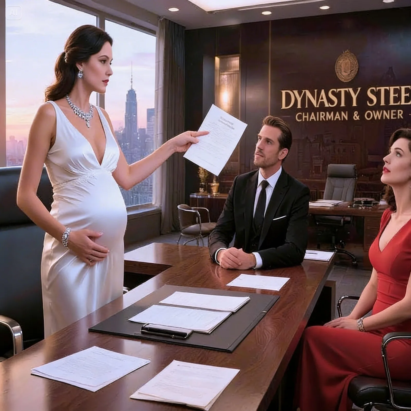Millionaire Divorces Pregnant Wife for Actress—Wife’s Hidden Identity as Steel Dynasty Heiress Revea