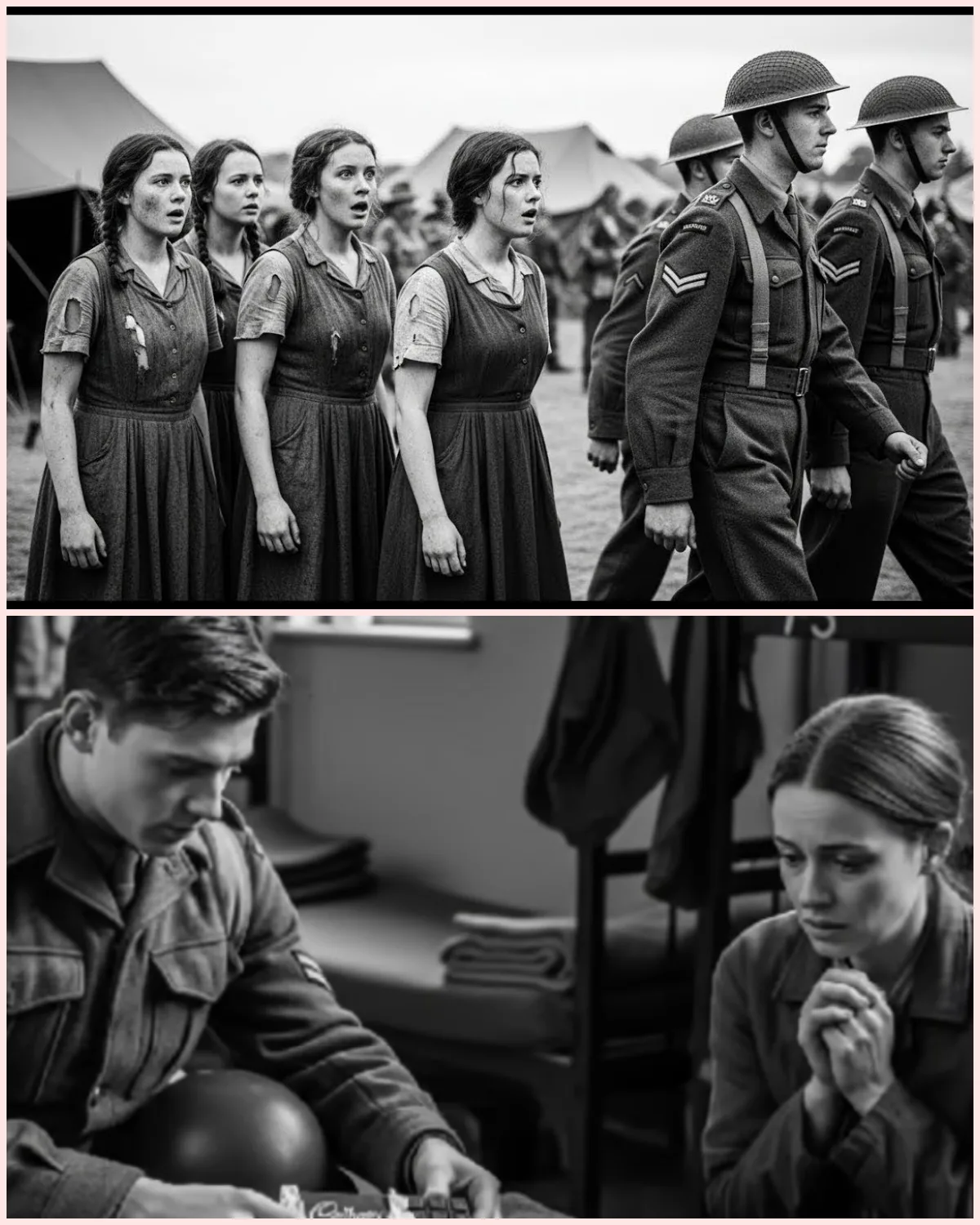 German Women POWs Expected Brutality — Instead British Soldiers Greeted Them With One Word That Changed Everything