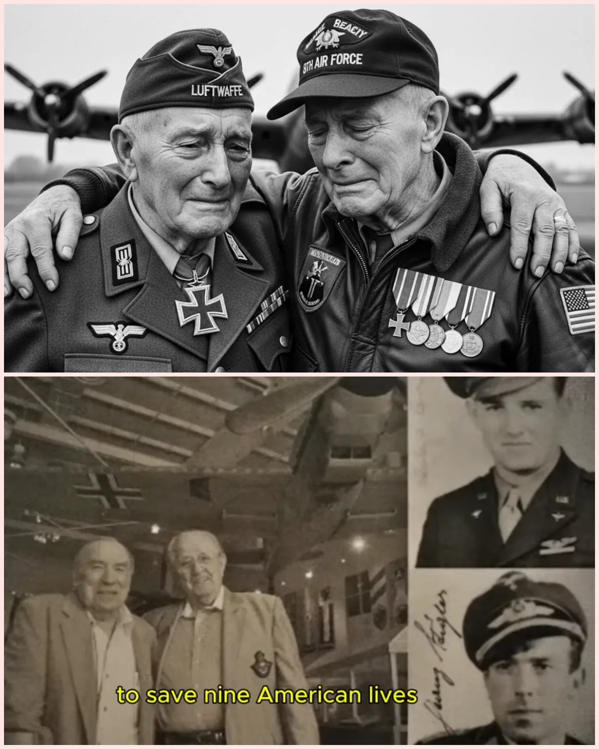 When This German Ace Saved 9 Americans — One Became His Brother for Life
