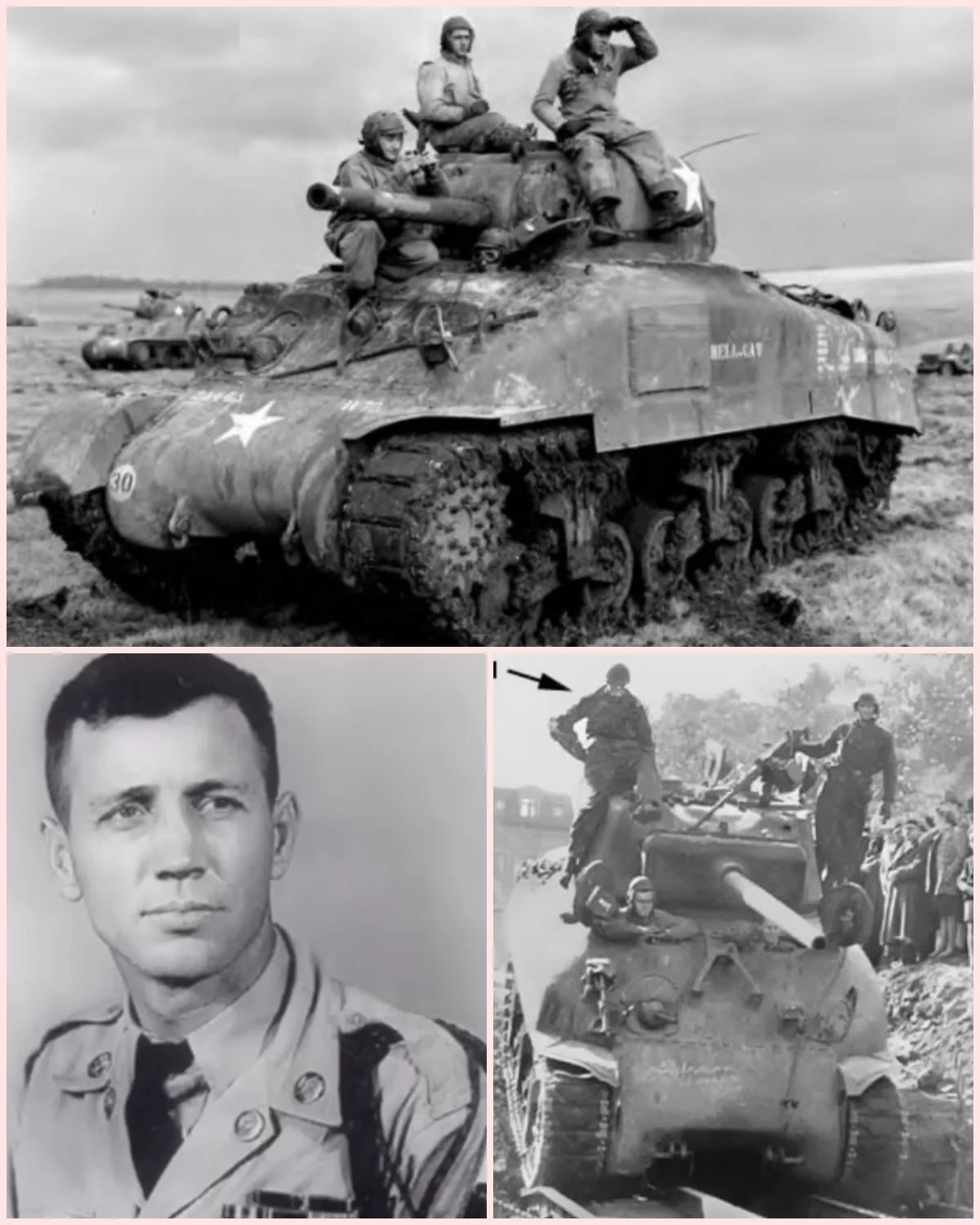 How A “Texas Farmer” Destroyed 258 German Tanks in 81 Days… With The Same 4-Man Crew