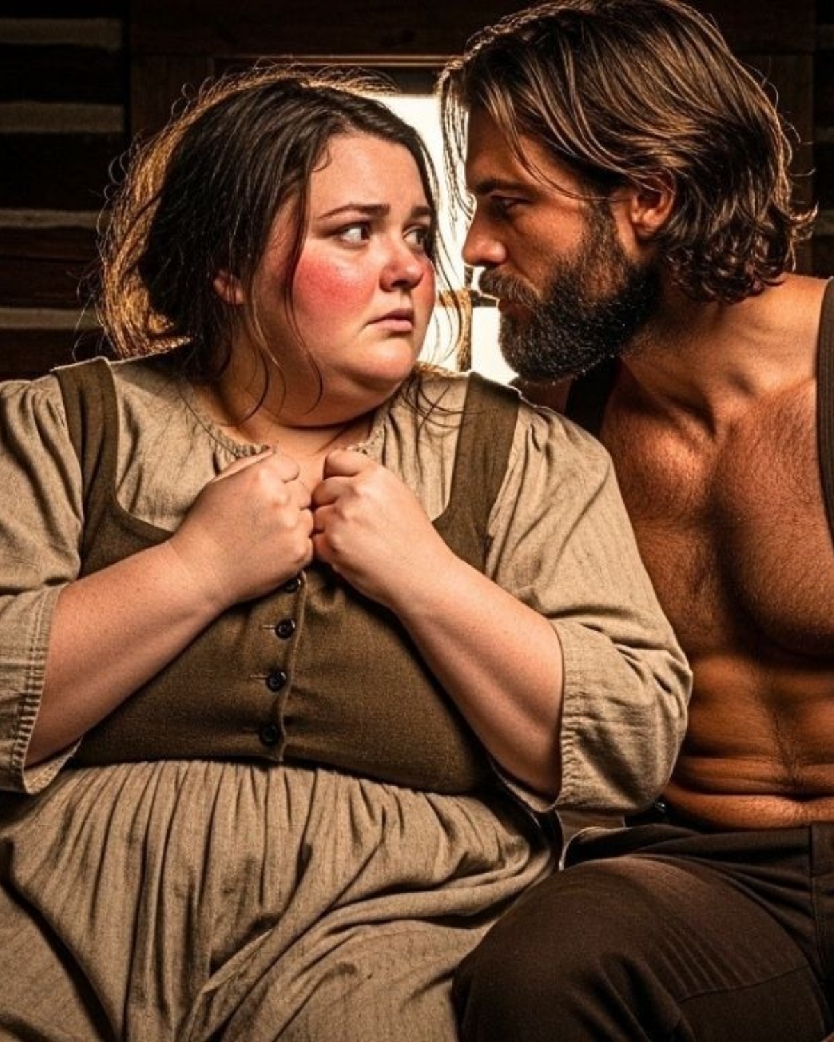 “Take Off Everything” — Mountain Man Told the Fat Bride, But His Next Move Stunned Her