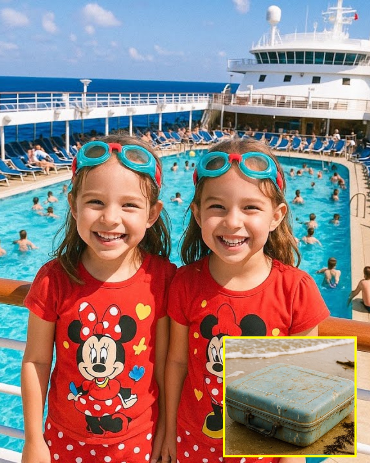 Twins Vanished on Cruise Ship, 10 Months Later a Suitcase Washes Up on Shore…
