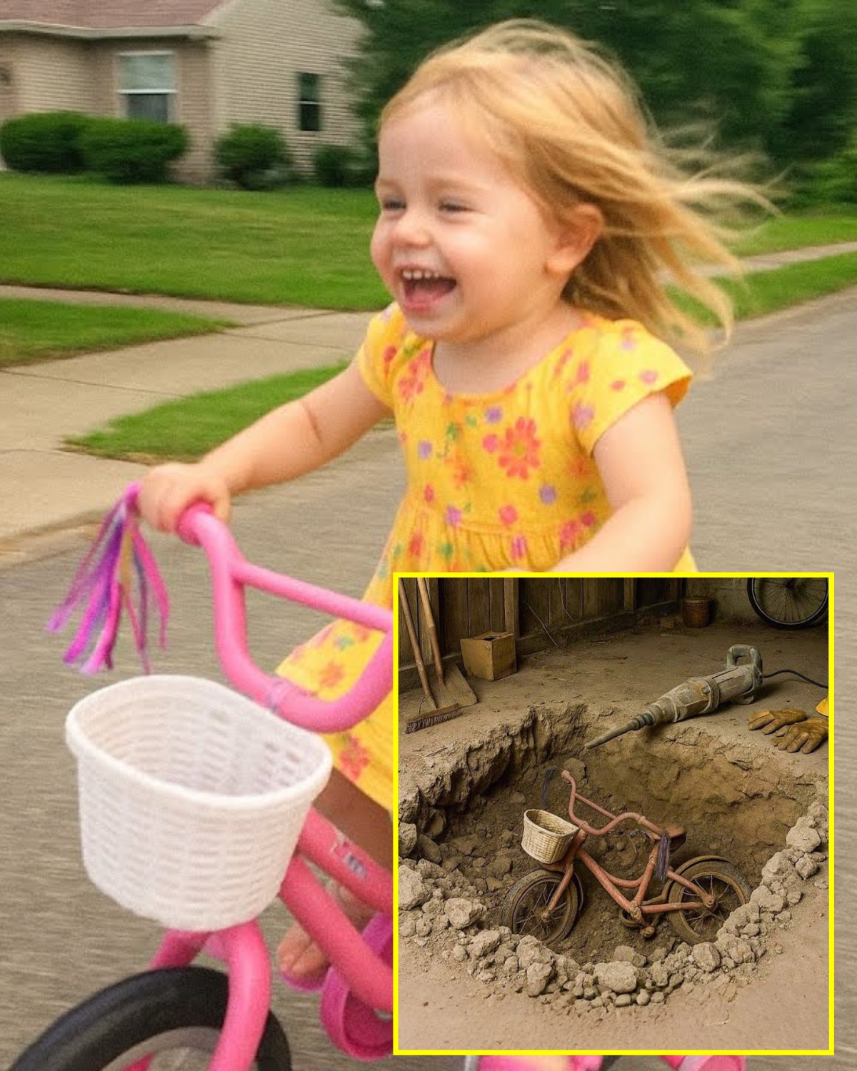 Girl Rode Her Bike Outside and Vanished, 12 Years Later Renovators Find This in a House…