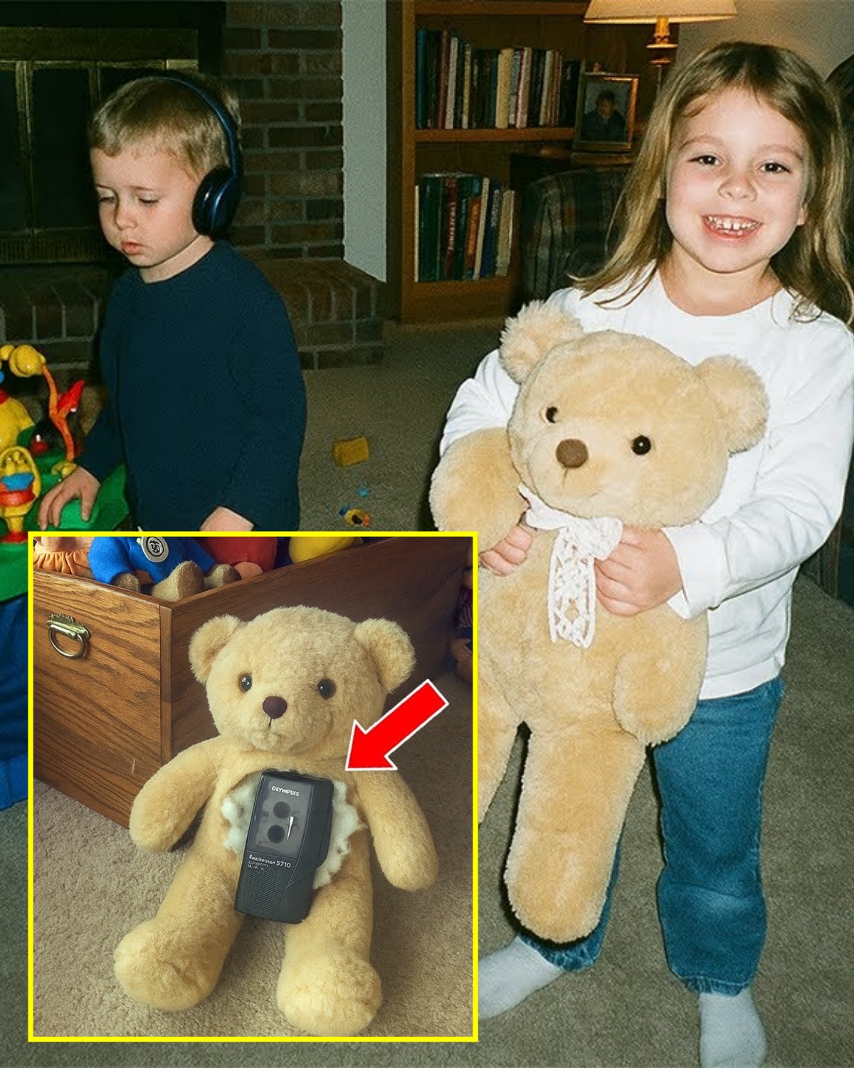 Girl Vanished From Her Living Room in 1998 — 16 Years Later Her Brother Cuts Open Her Teddy Bear…