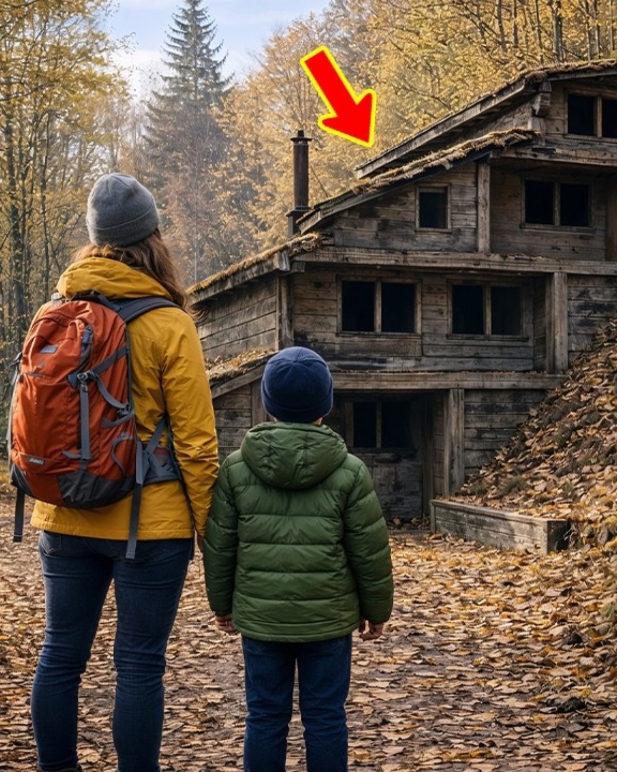 A Single Mother Inherited a Strange Hillside House — What Was Inside Changed Their Lives