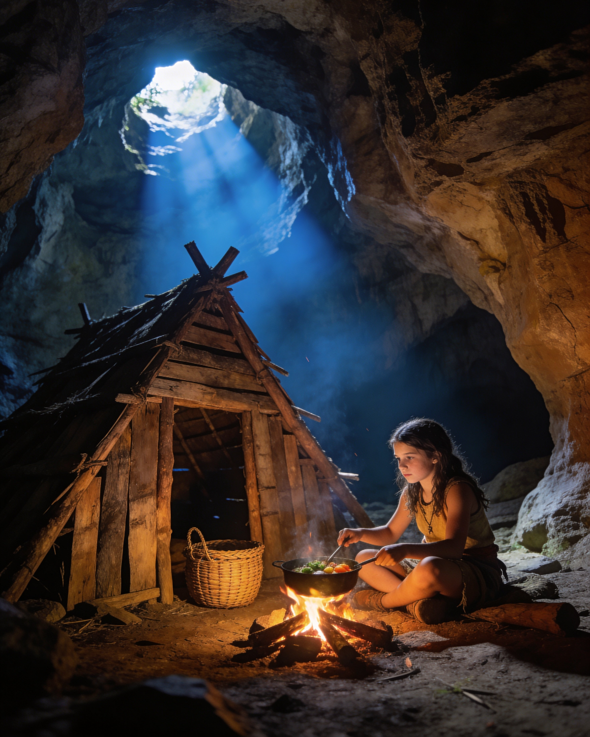 Homeless at 16 She Made a $10 Booth in a Cave Her Home — Then the Winter Came