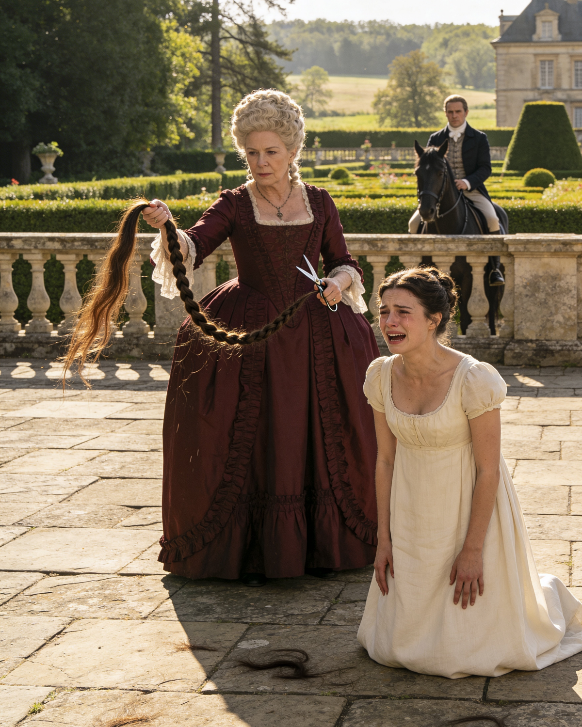 HER STEPMOTHER SHAVED HER HEAD SO NO MAN WILL WANT HER— BUT THE MOST WANTED DUKE CHOSE HER ANYWAY