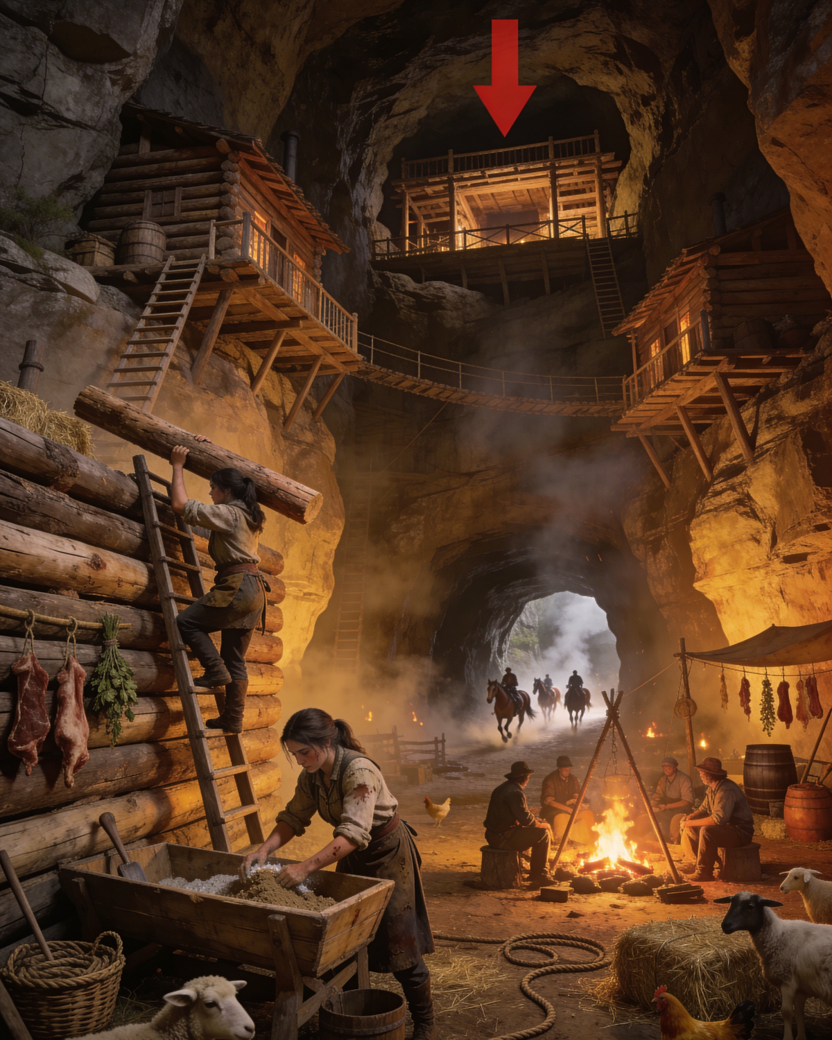 With Only $4, Two Sisters Built a Cordwood Cabin — By Winter, Their Critics Fell Silent