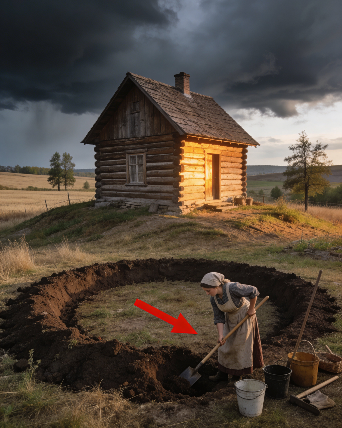 In the autumn of 1888, out on the Nebraska plains, people saw Elizabeth Mloud digging.