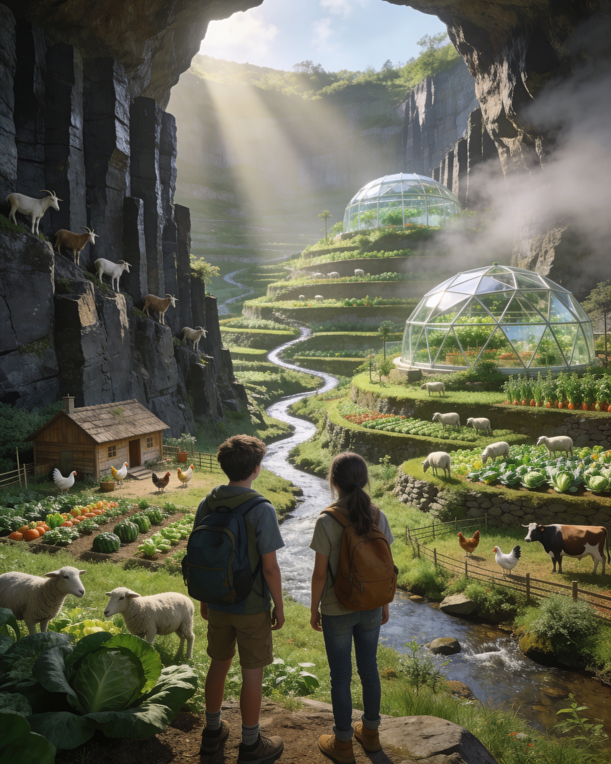 When I Left the Orphanage, They Said We Inherited a Worthless Lava Tube—They Were Wrong