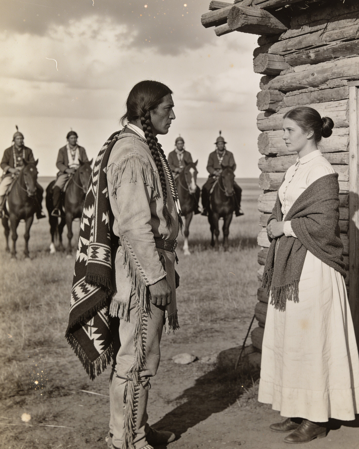 She Had Been Alone Since Childhood—Until 7 Massive Apache Rode In Asking for Her Hand in Marriage