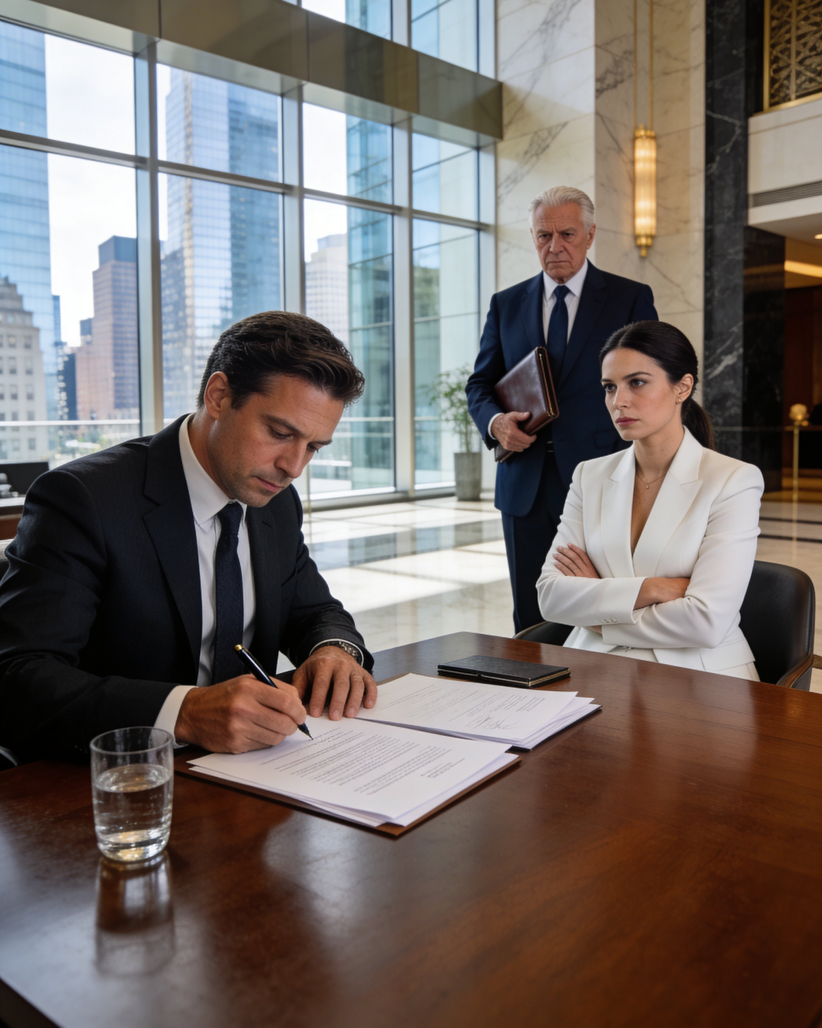 He Confidently Signed the Divorce—Not Knowing Her Trillionaire Father Owned His Entire Company