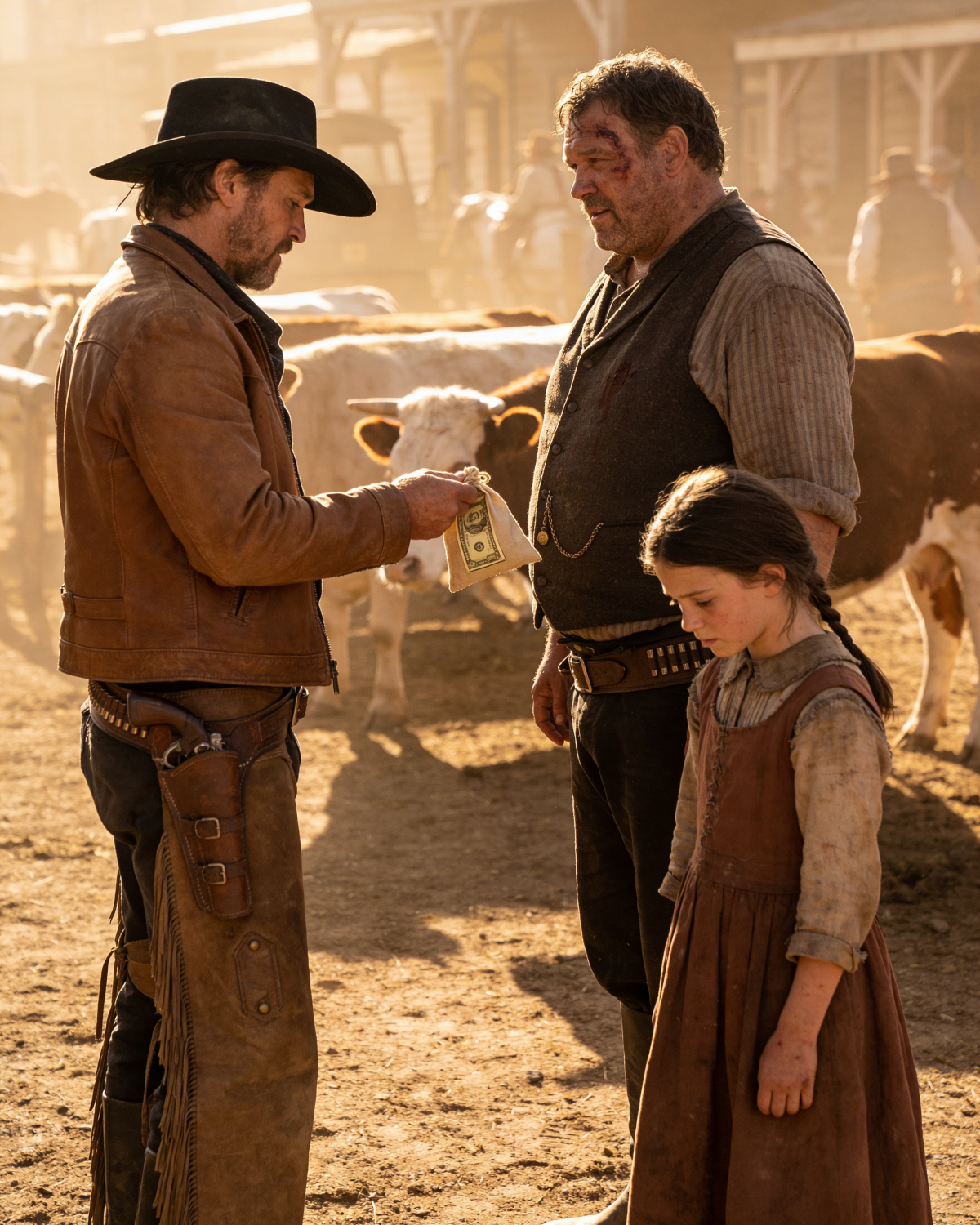 Lonely Rancher Bought a Deaf Girl Sold by Her Drunk Father—Then Realized She Heard…