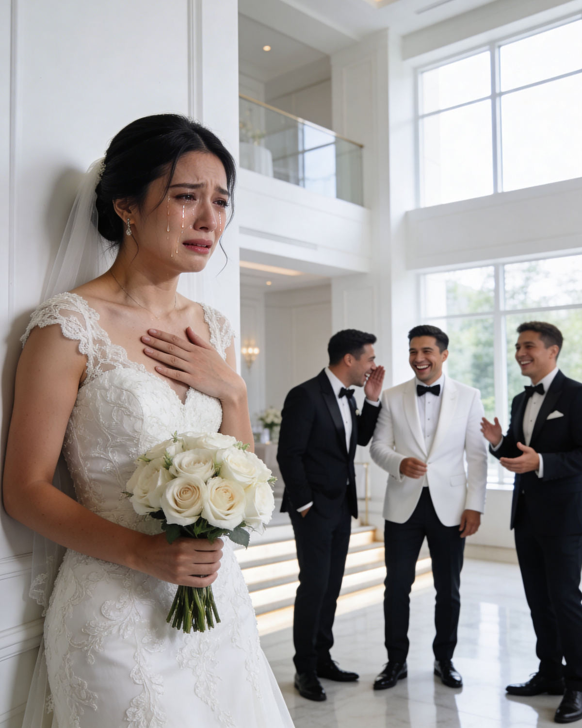 Before The Wedding Began The Bride Overheard The Groom’s Confession And Exposed Him Before Everyone