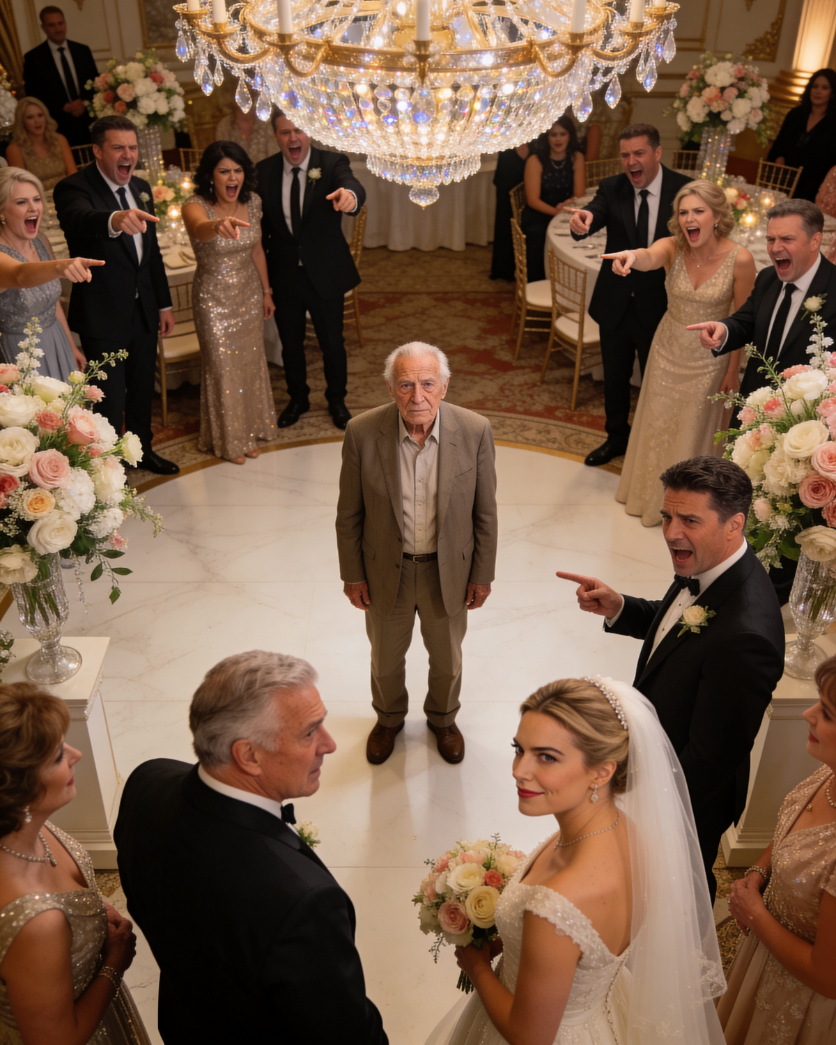 On my son’s wedding day, 500 guests watched my in-laws point a finger at me and laugh.