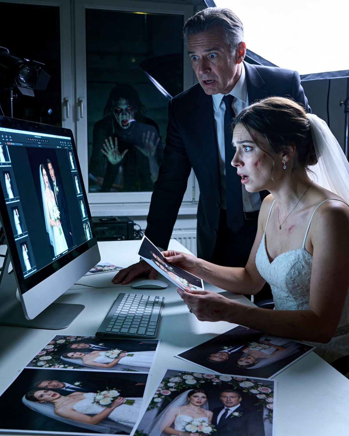 ONE MONTH AFTER MY DAUGHTER’S WEDDING, THE PHOTOGRAPHER CALLED ME AND WHISPERED, “COME ALONE. DON’T TELL HER.”