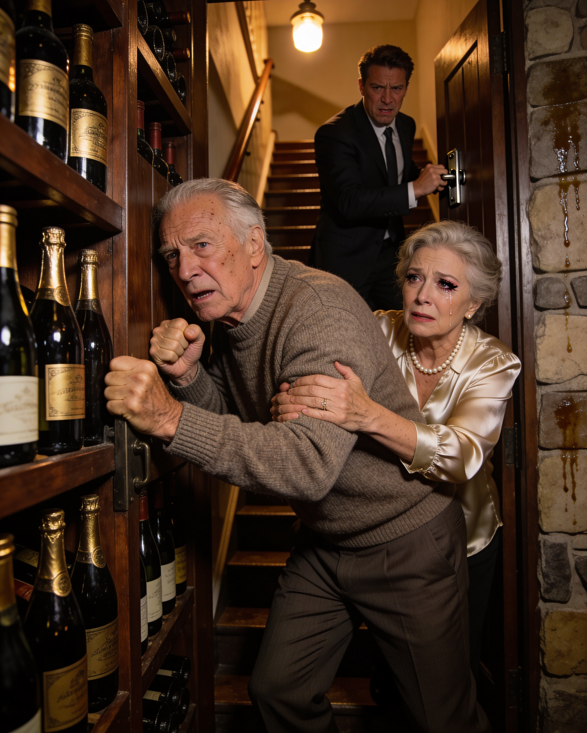 My Own Daughter and Her Husband Locked My Wife and Me in Our Wine Cellar to Steal Our Home. But I…
