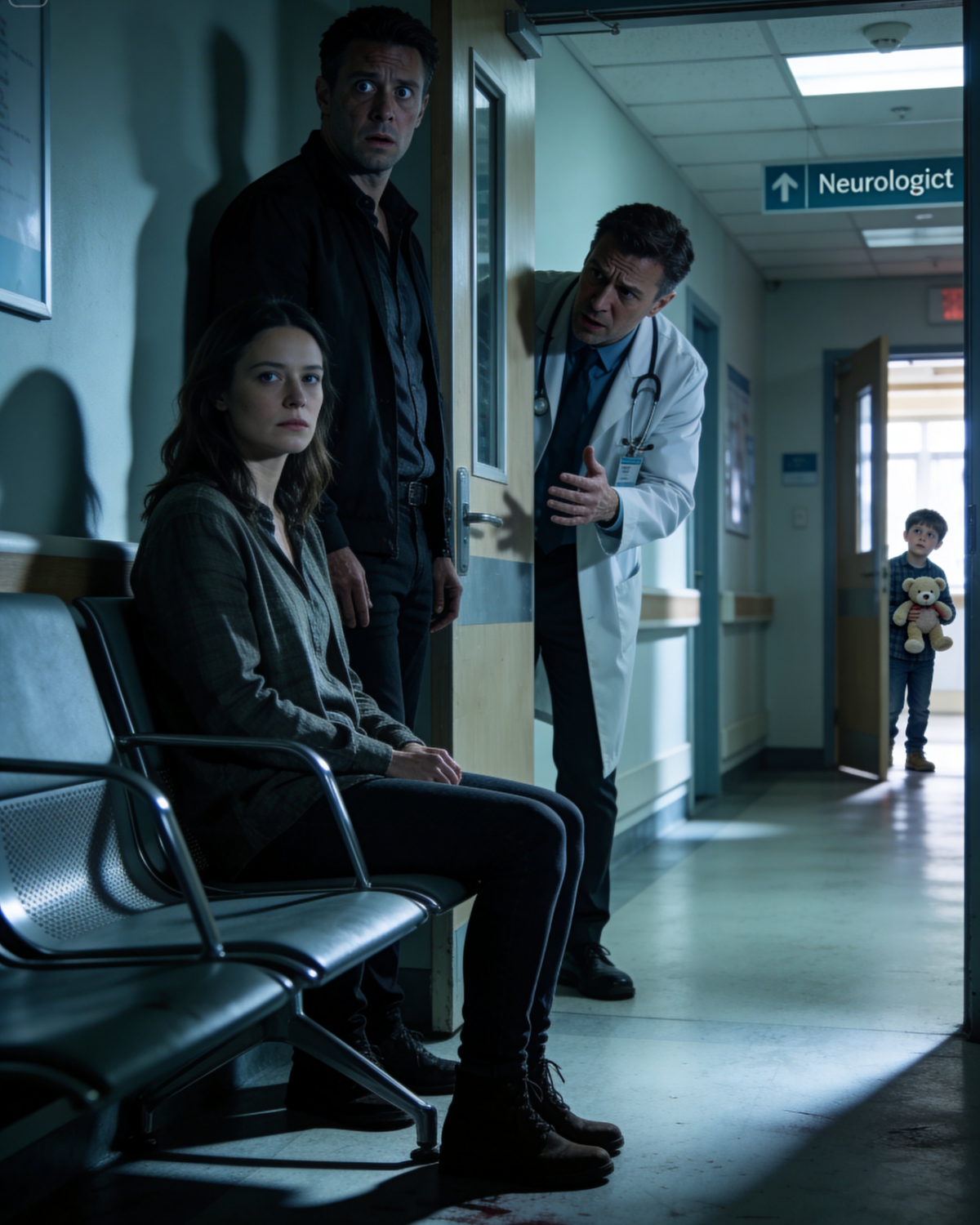 I TOOK MY WIFE TO A NEUROLOGIST. THE DOCTOR WHISPERED: “KEEP HER AWAY FROM YOUR SON.”