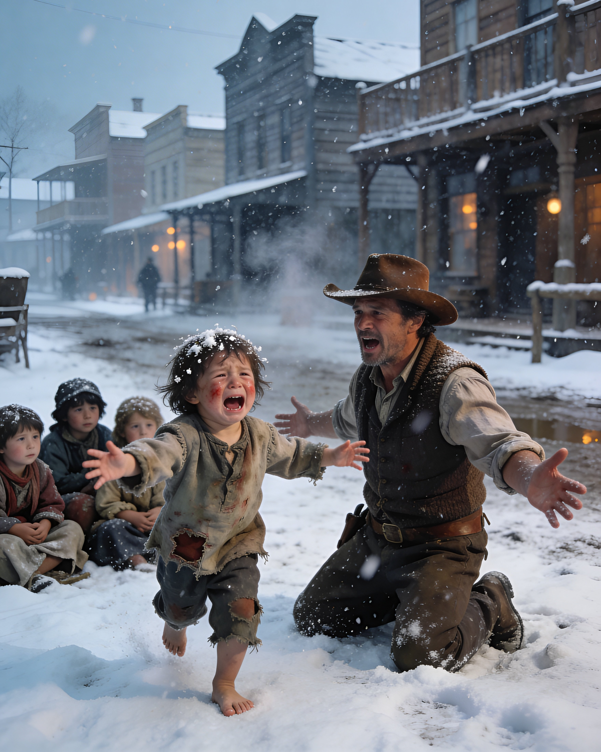 “Please, Sir… Don’t Leave.” The Boy Clung to the Cowboy’s Leg — The Cowboy Refused to Walk Away