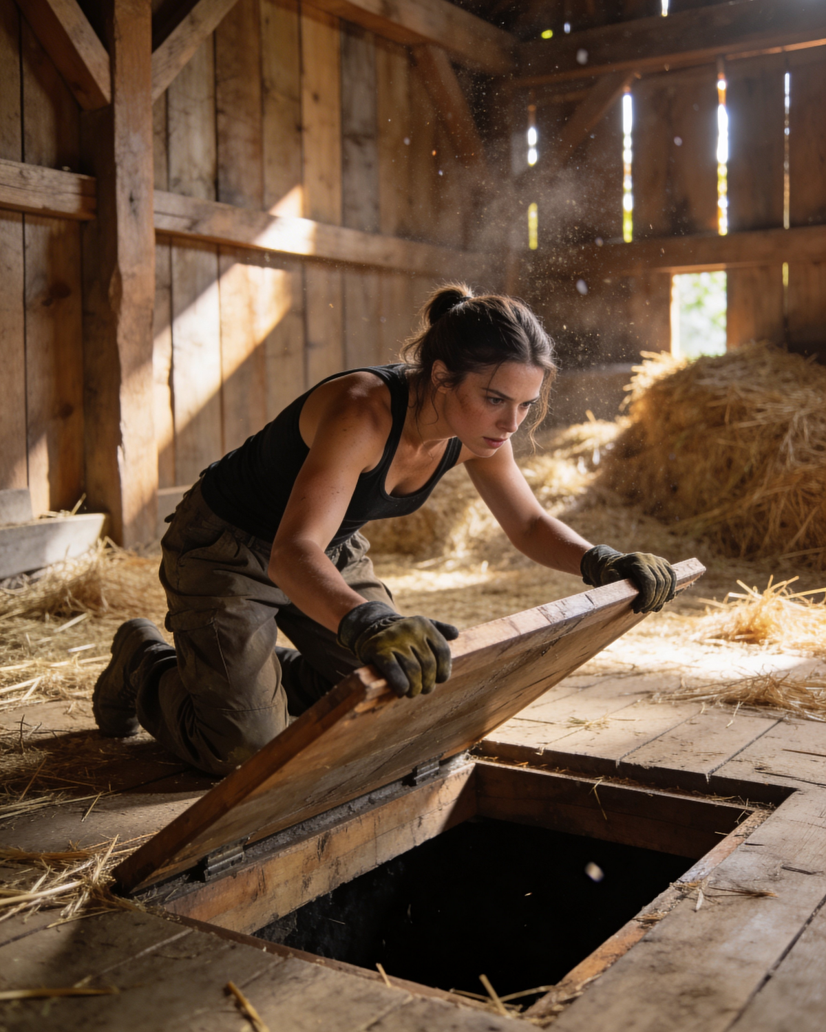 “She Cleaned Her Father’s Barn After His Death — What She Found Changed Her Life Forever.”