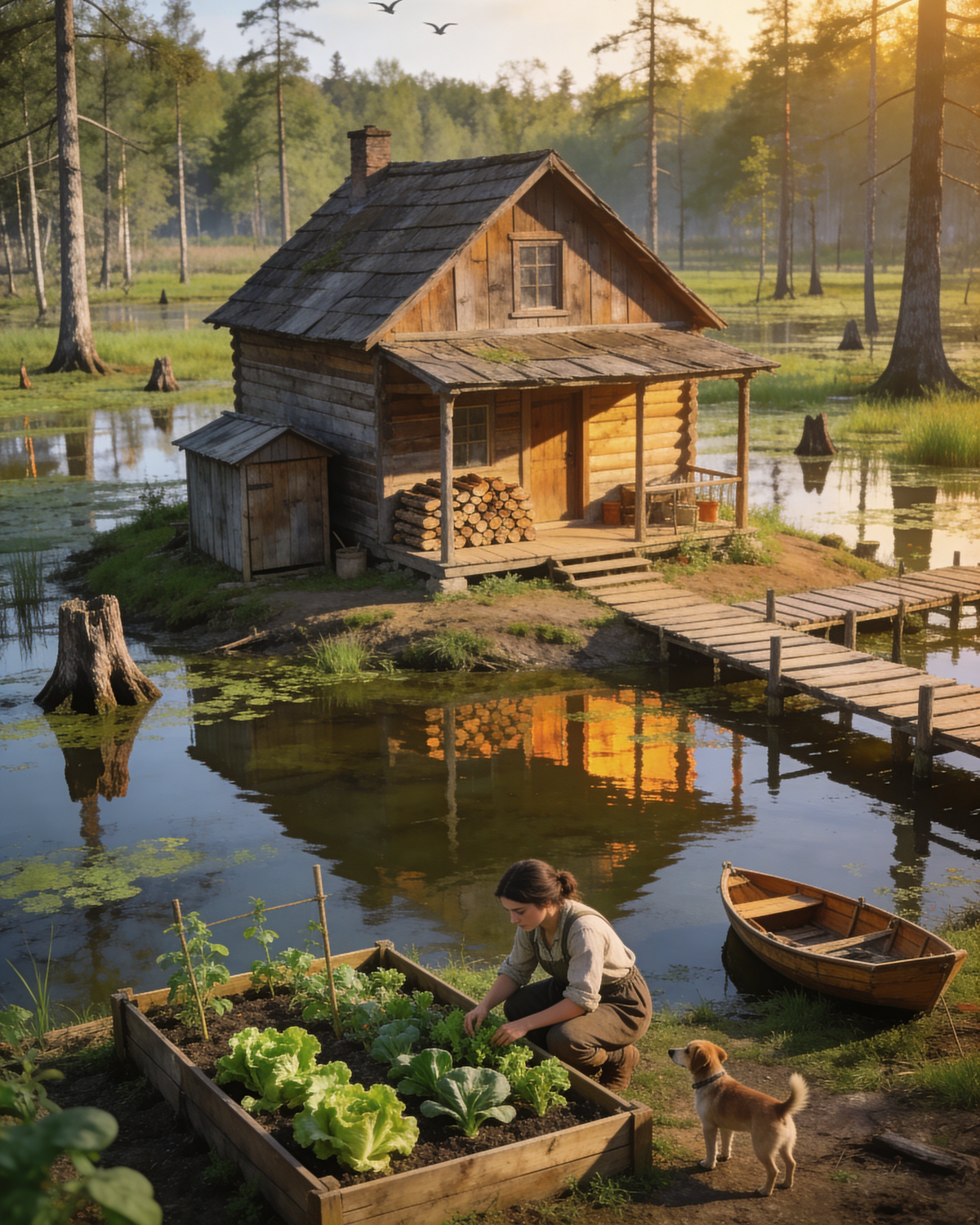 Kicked Out at 15, She Bought a Swamp with Her Last $18 — And Turned It Into Home