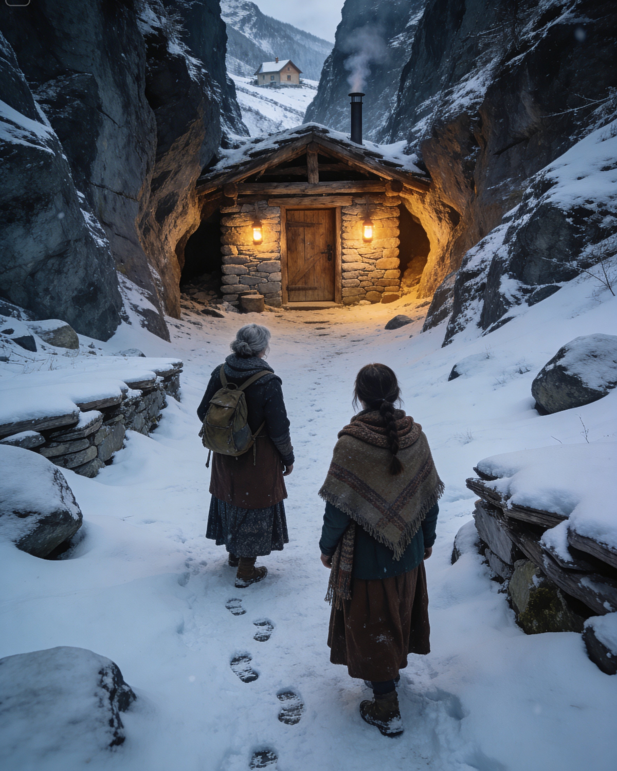 Thrown Out With Her Mother, She Sealed a Cave With Barn Wood — They Were the Last Ones Still Warm