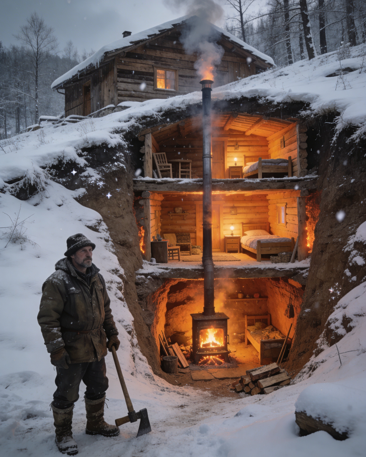 Neighbors Laughed When He Stacked Rooms Like Stairs — Until Each Level Got 12° Warmer