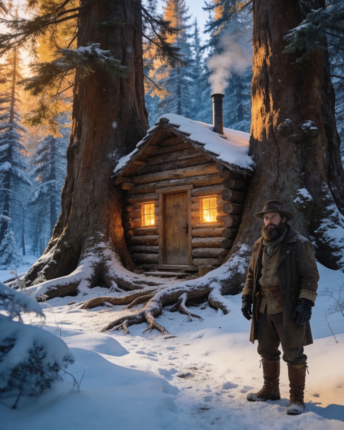 Neighbors Laughed When He Built Into the Tree Grove — Until His Cabin Hit 69°F While Theirs Froze