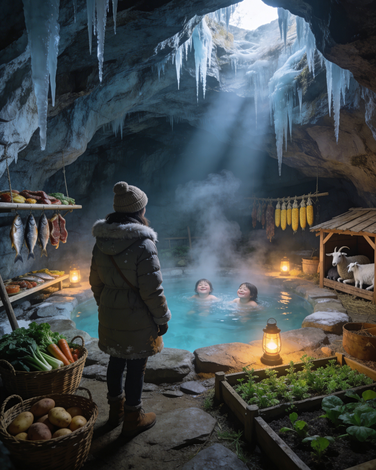 Cast Out into Winter, the Widow Found a Cave with Warm Water — And Never Felt Cold Again