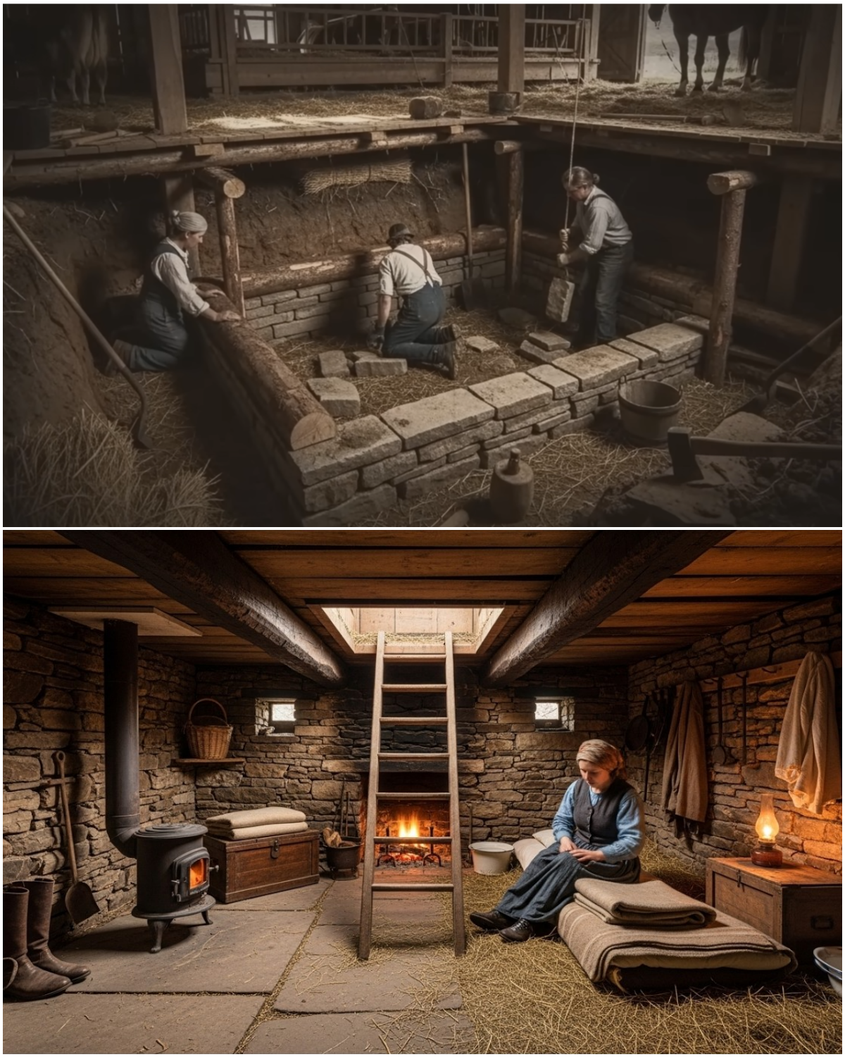 She Hid Her Bedroom Under the Barn — Then the Worst Blizzard Made It Her Only Shelter