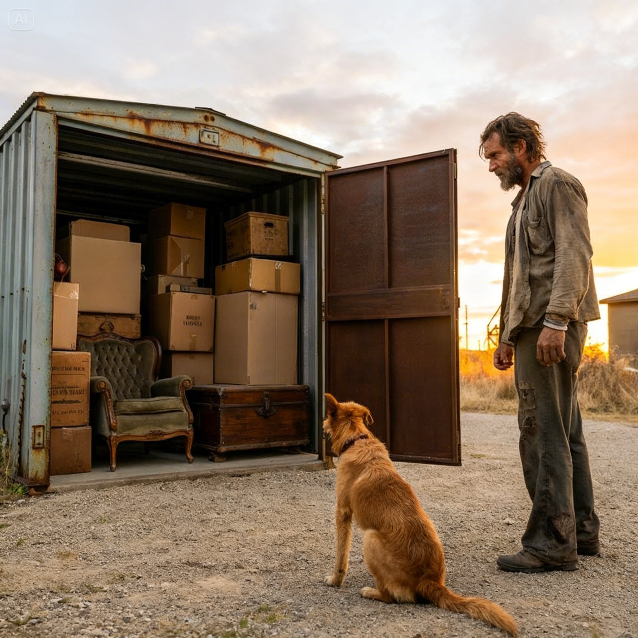 Homeless Man Won a Storage Unit Packed With Junk — What He Found Inside Changed His Life