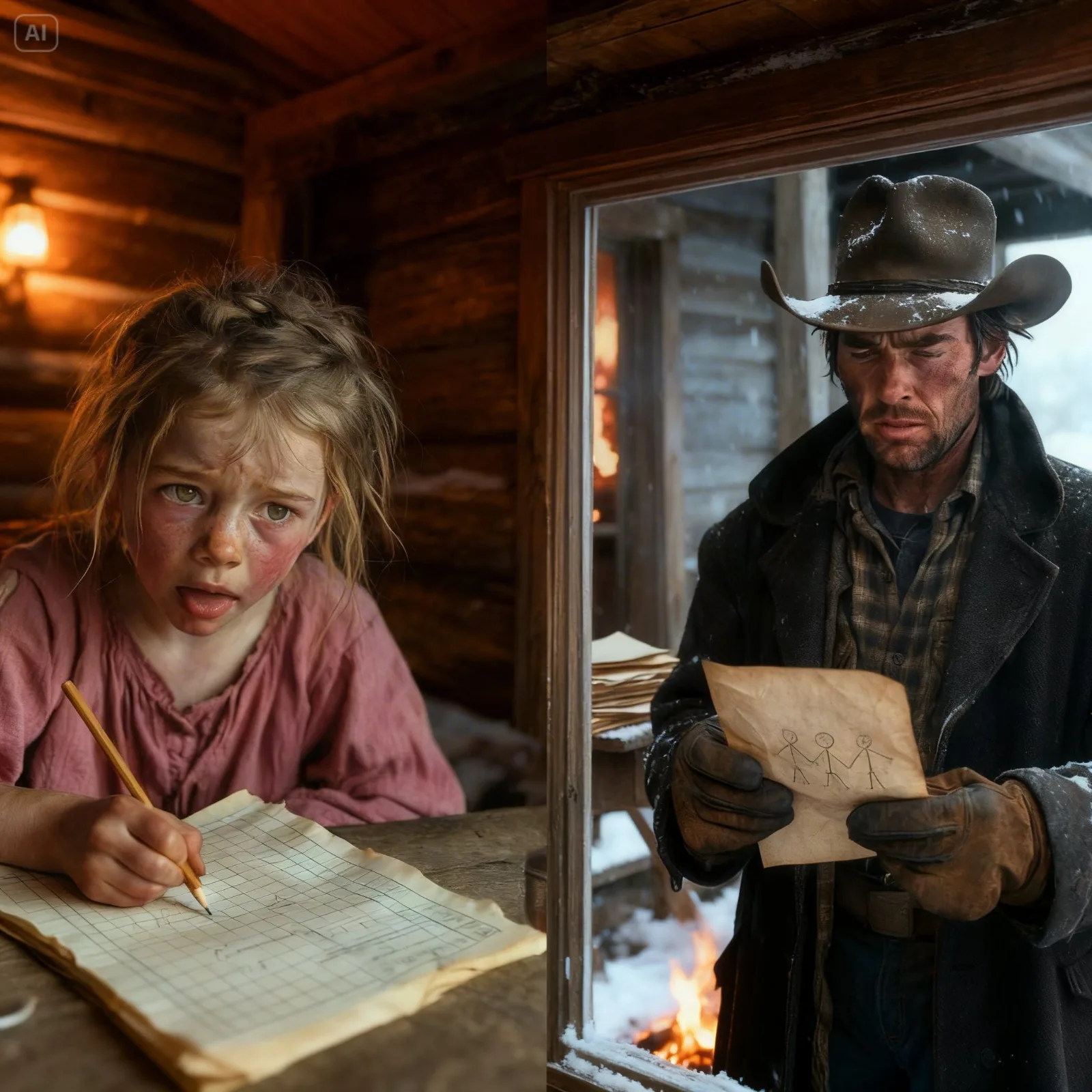 “Dear Santa, Please Send Me a Father”—Her Letter to Santa Ended Up on the Porch of a Lonely Cowboy