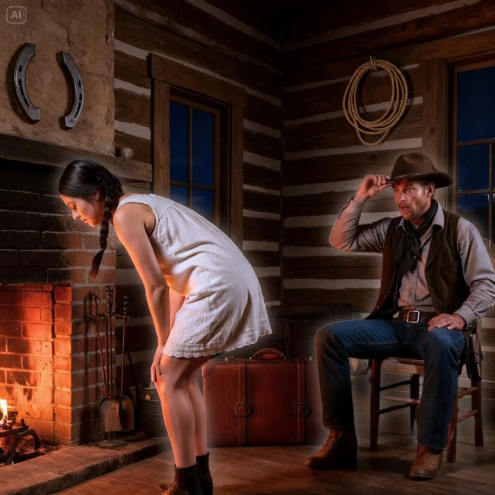 “You Never Told Me You Are This Tight,” Cowboy Said To The Widow As He Gasps For Breath
