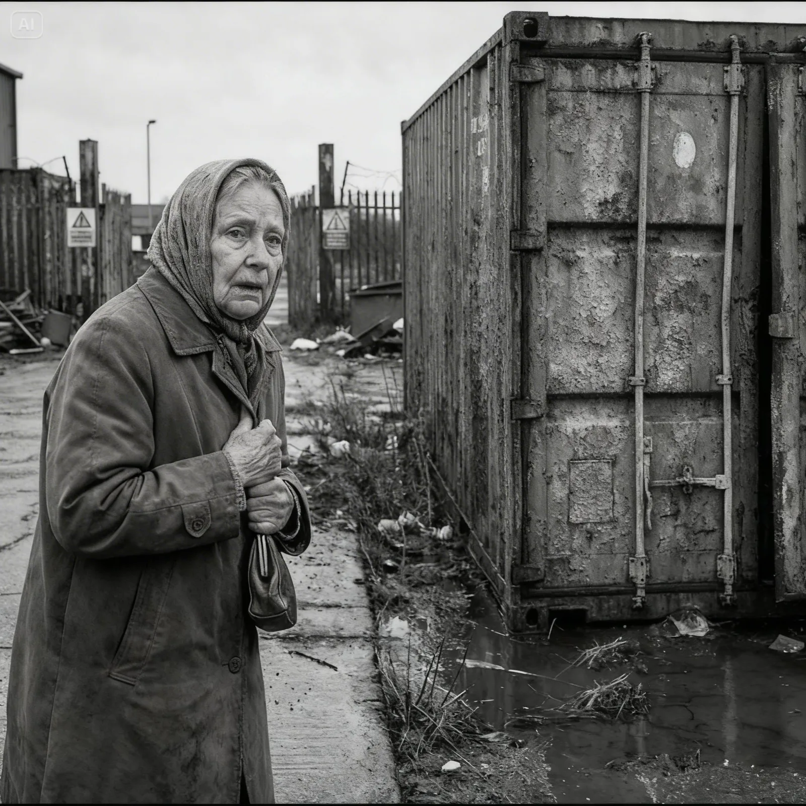 At 79, she was thrown out of her house, she bought a strange container for $3, what happened next…