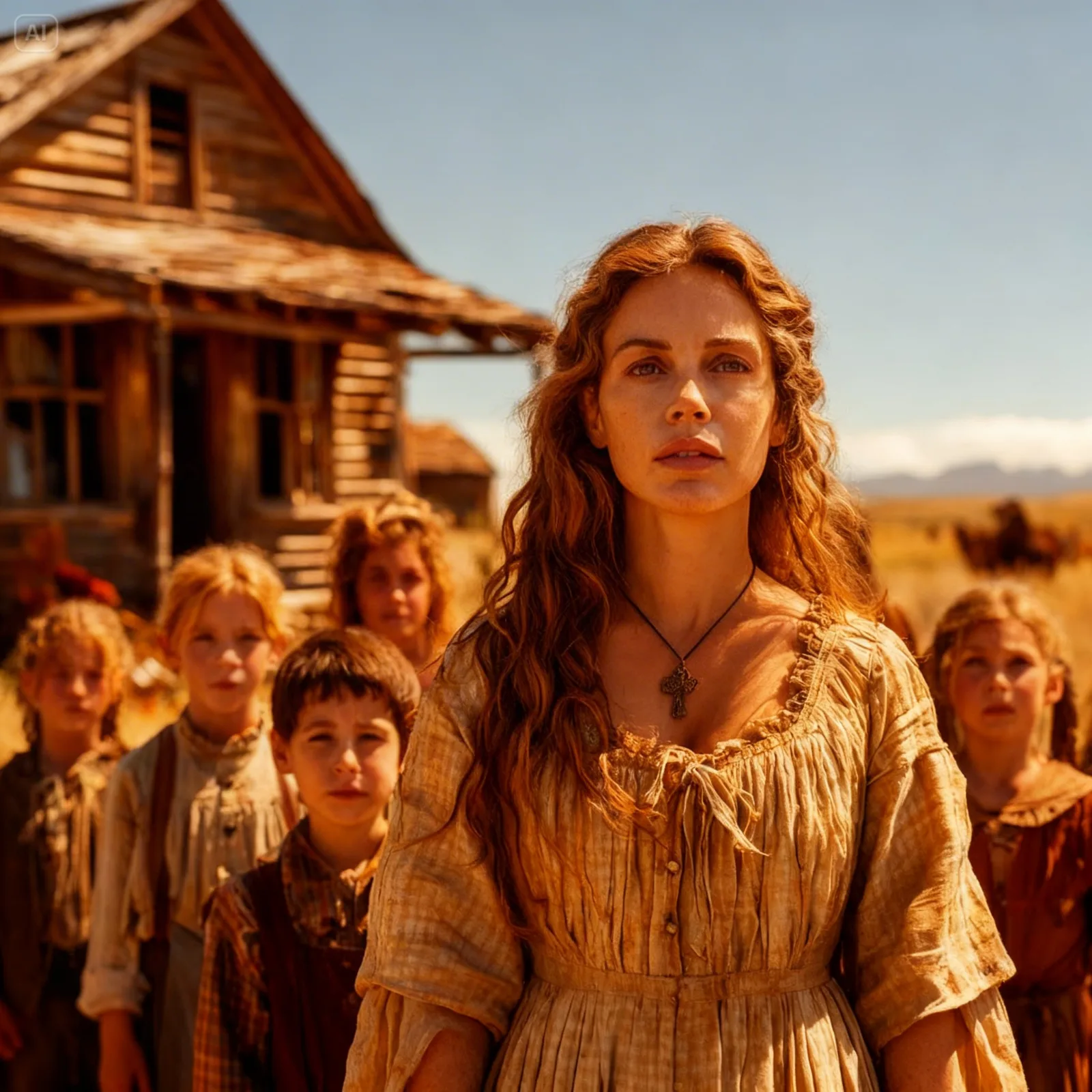 MAIL-ORDER BRIDE ARRIVED TO FIND 7 CHILDREN AND NO HUSBAND — THEN SHE BECAME THE MOTHER THEY NEVER STOPPED WAITING FOR