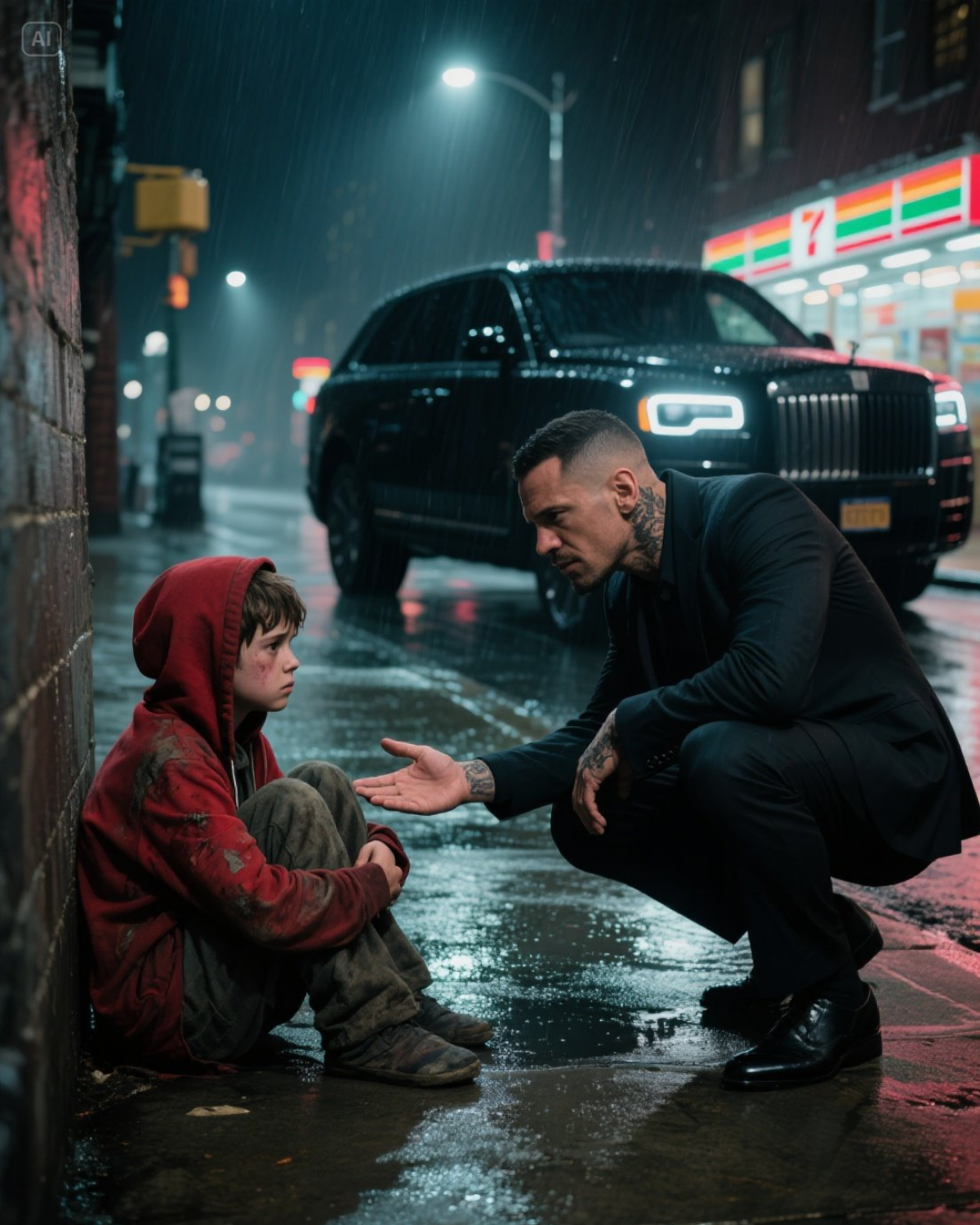 Everyone Ignored the Homeless Boy on the Street—Until the Mafia Boss Stopped and Changed His Life Forever