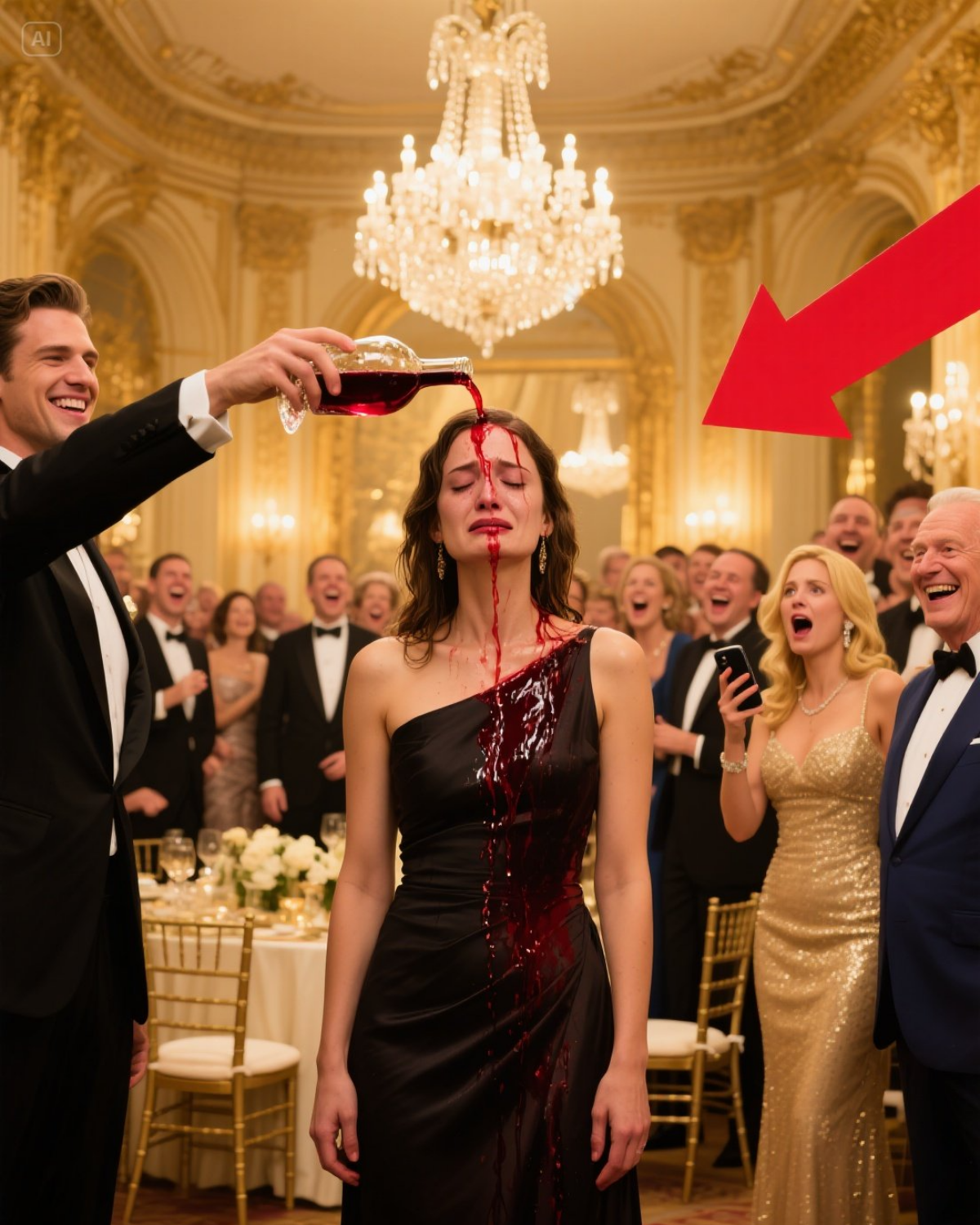 Rich Boy Poured Wine on a Female CEO—His Parents Laughed Until She Canceled Their $500M Deal
