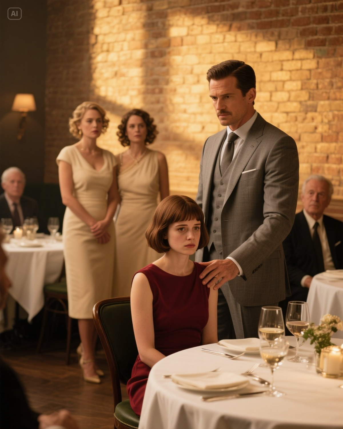 I Was Disowned by My Entire Family at Dinner—Then the Mafia Boss Stood Up and Said, “She’s My Family Now… Leave!”