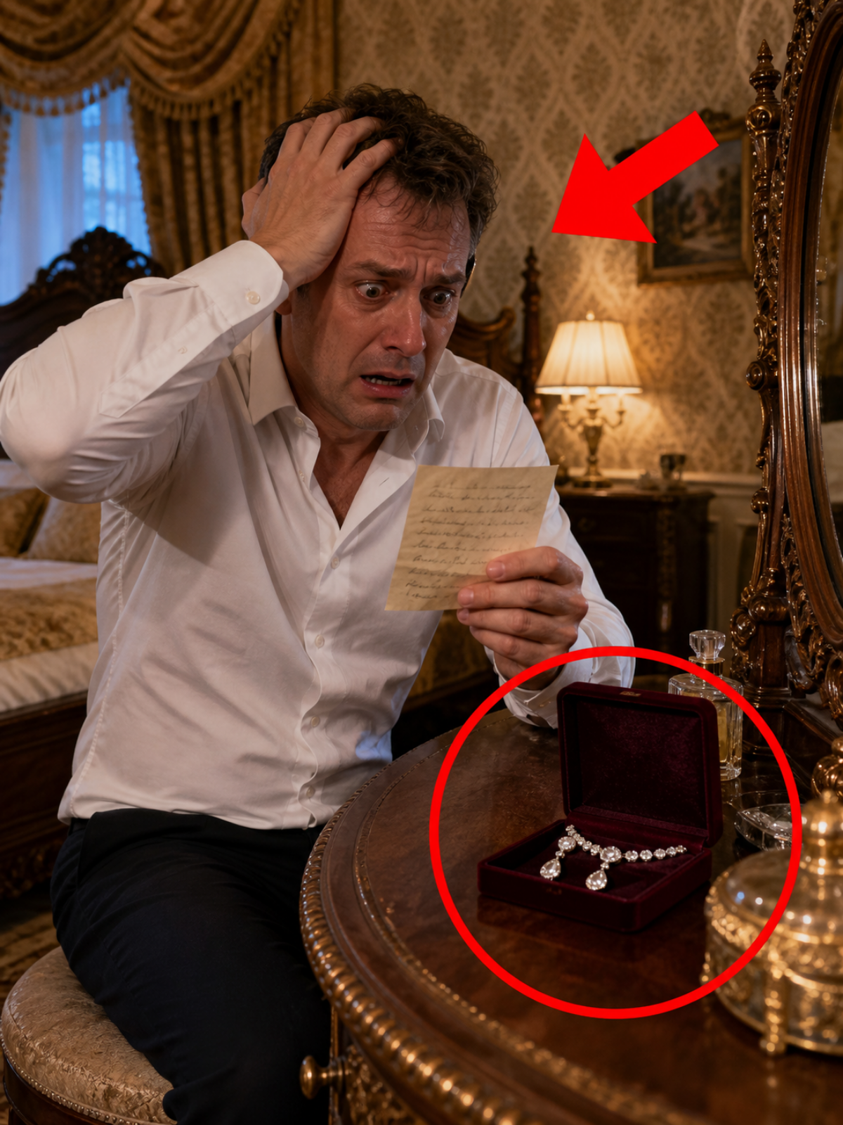 He Returned From His Mistress’s Bed—Then Found His Wife Gone, Leaving Only Diamonds and a Farewell Note