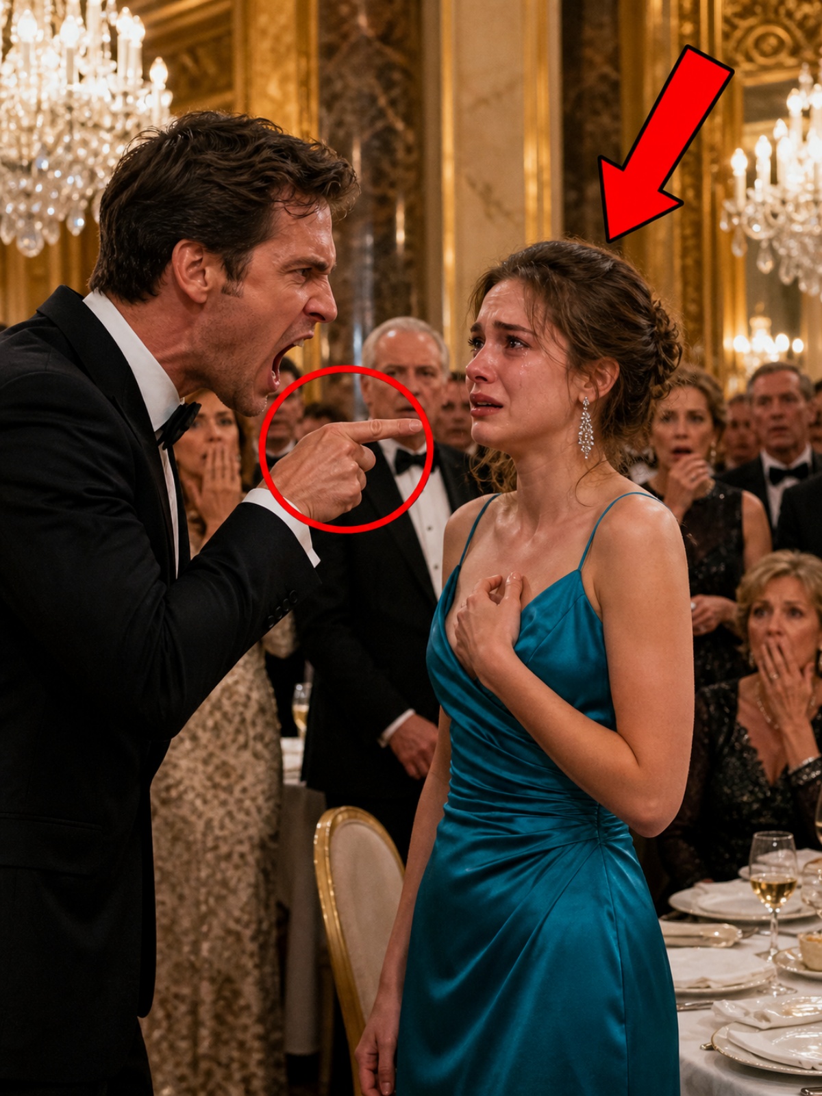 He Ordered His Wife to Leave the Party—Then Her Secret King Father Walked In