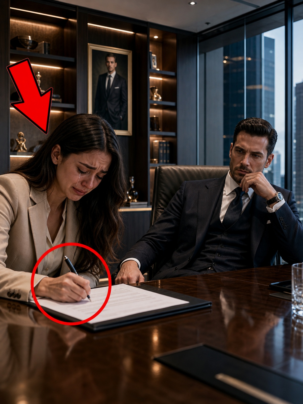 She Signed the Divorce in Tears—Then Returned as a Billionaire’s Wife With Triplets